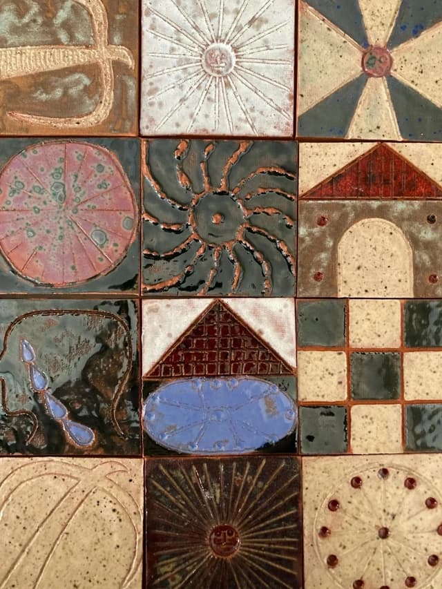 Custom decorative ceramic tiles developed for an OEM tile collection