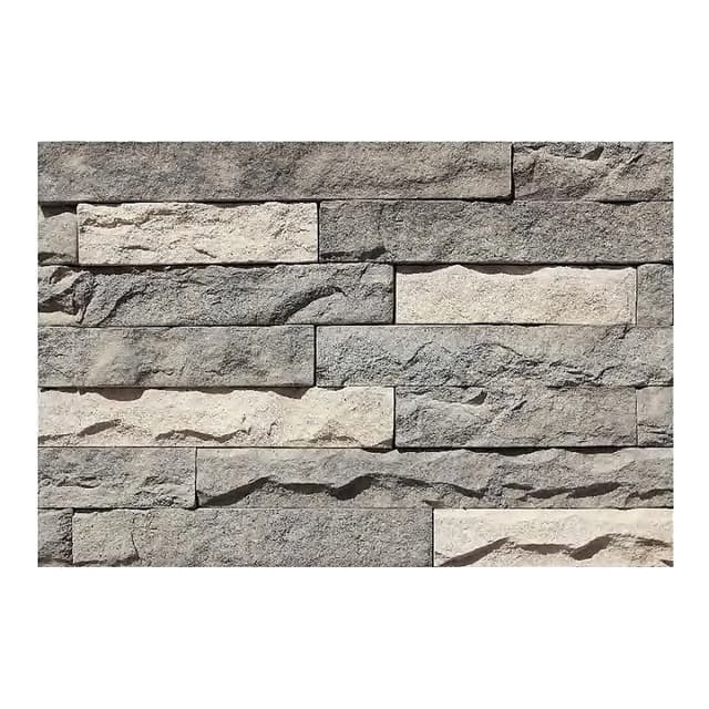 Straight Cut KL Series exterior wall veneer style KL06