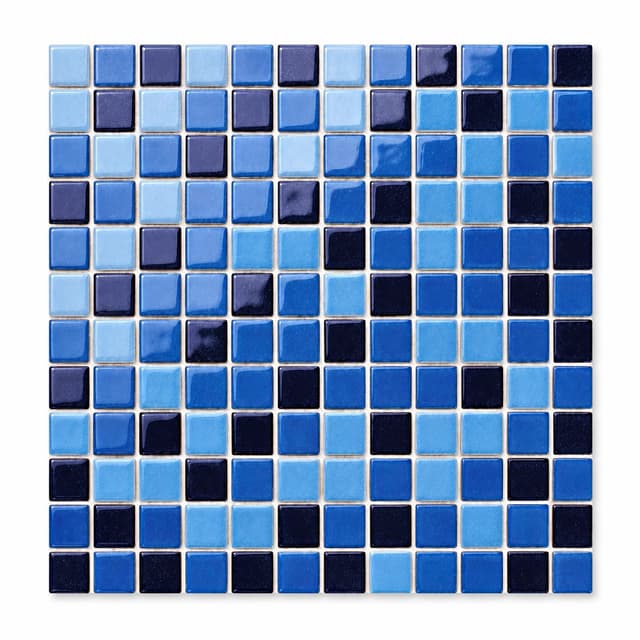 Common Series pool mosaic tile model 2303-468, 23 x 23 mm chips