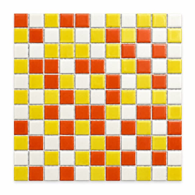 Common Series pool mosaic tile model 25000 / 25096 / 25097, 25 x 25 mm chips