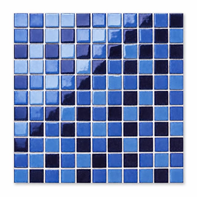 Common Series pool mosaic tile model 2503-568, 25 x 25 mm chips