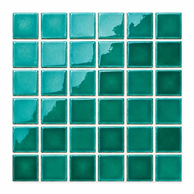 Ice Crack Series pool mosaic tile model 4822-4, 48 x 48 mm chips