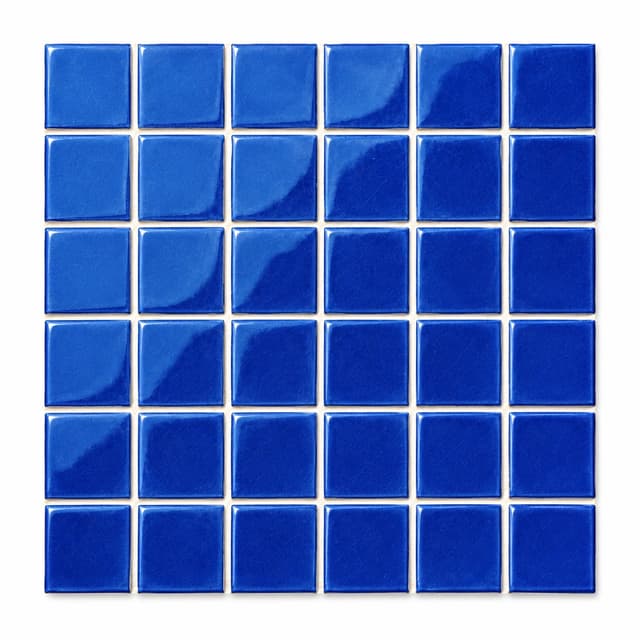 Ice Crack Series pool mosaic tile model 4822-6, 48 x 48 mm chips