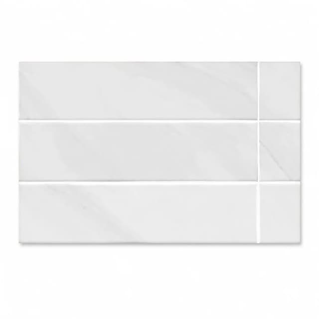 Carrara Series indoor wall tile model 730KAW1, 75×300 mm