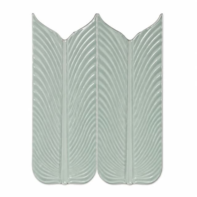 Featherlight Scale Series indoor wall tile model 13YWCM7, 100×300 mm