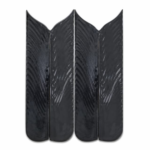 Featherlight Scale Series indoor wall tile model 13YWDH1, 100×300 mm