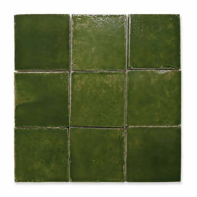 Handmade Series indoor wall tile model 11SG01, 100×100 mm