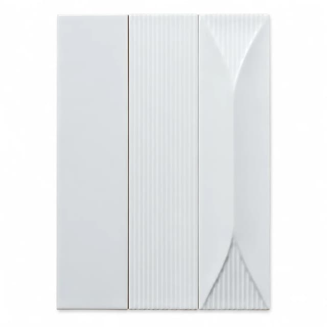 Straight Series indoor wall tile model 626AW1M, 65×265 mm